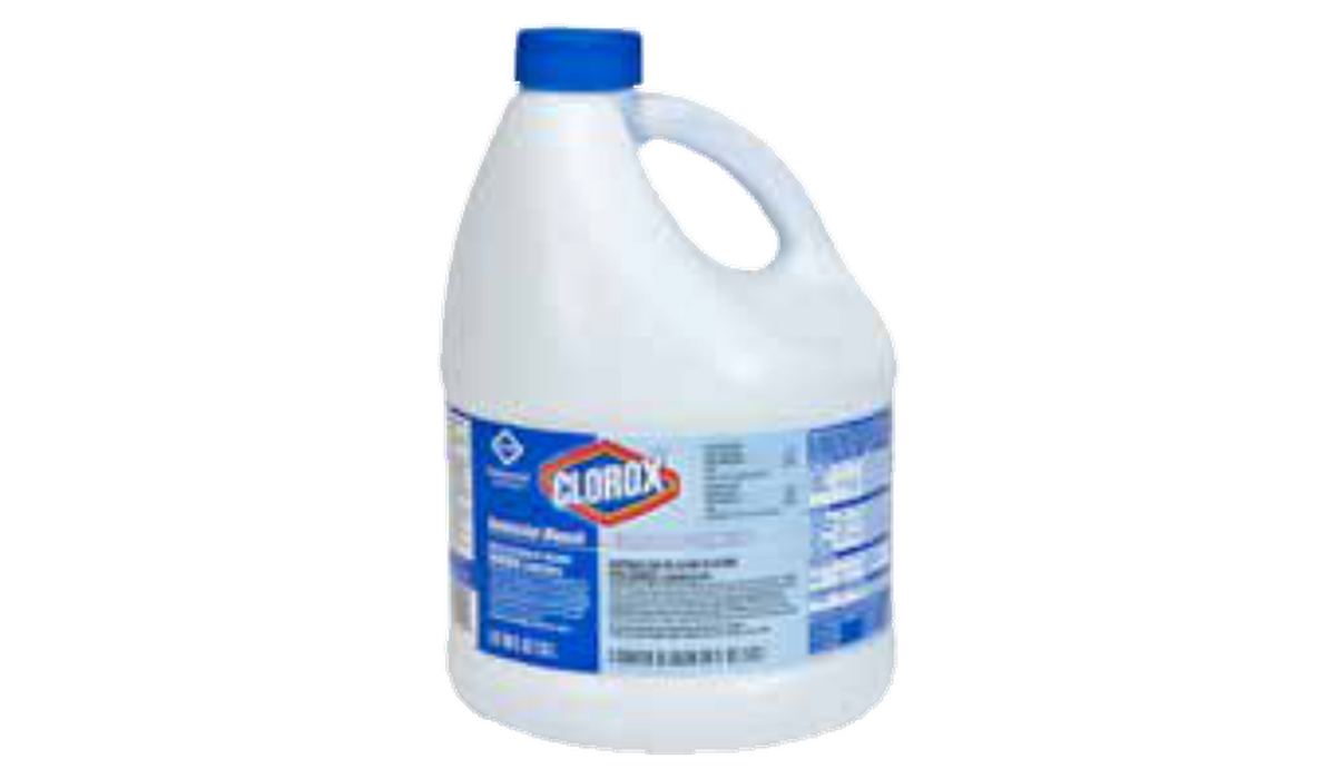 Clorox cleaning chemical jug
